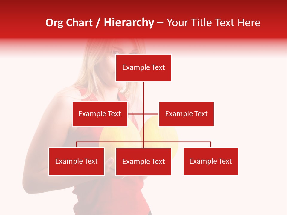 Honey Enlarge Woman PowerPoint Template