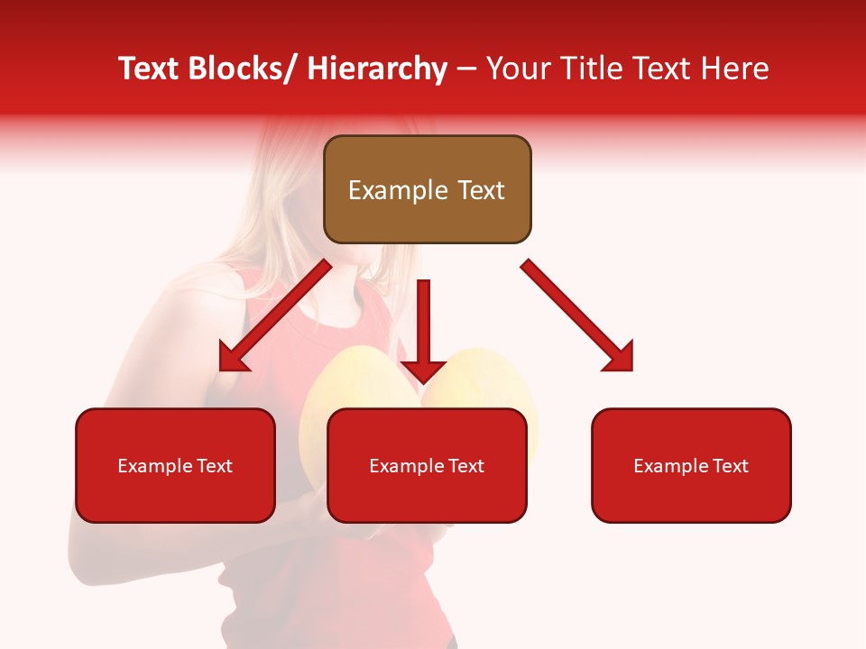 Honey Enlarge Woman PowerPoint Template