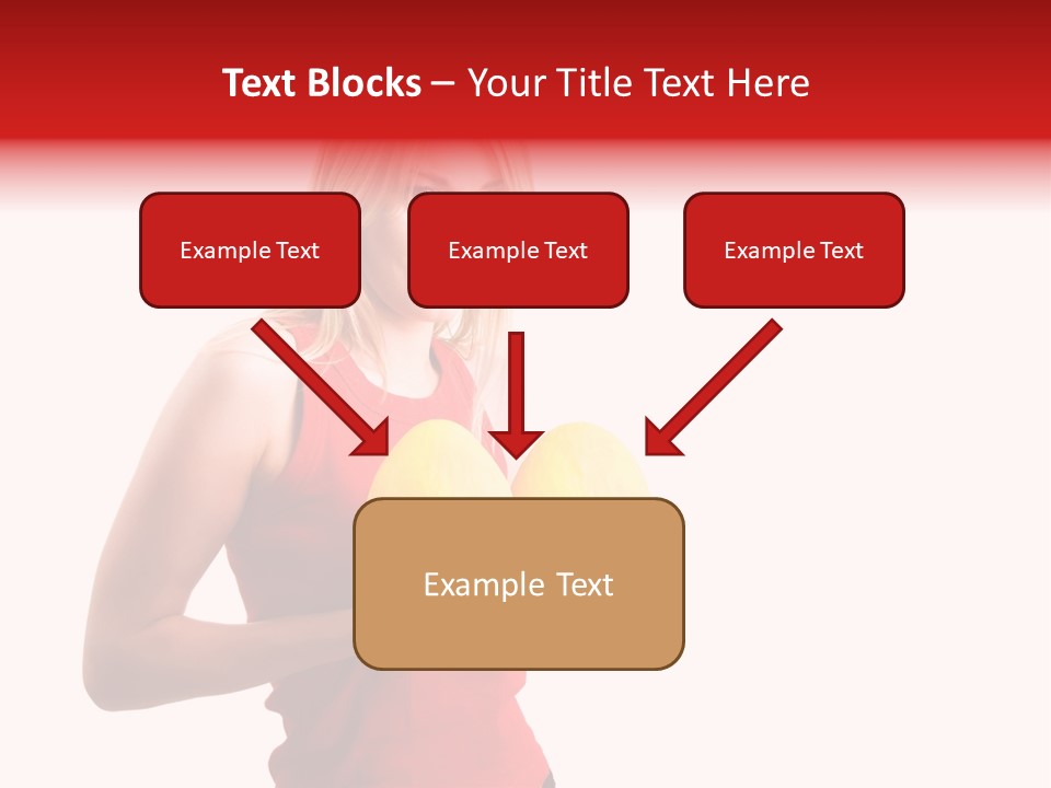 Honey Enlarge Woman PowerPoint Template