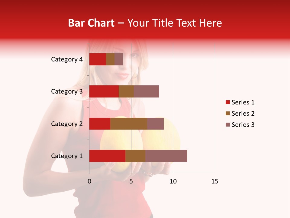 Honey Enlarge Woman PowerPoint Template