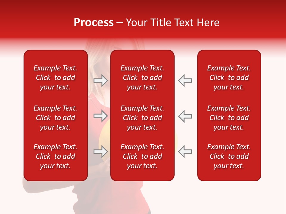 Honey Enlarge Woman PowerPoint Template