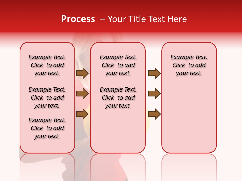 Honey Enlarge Woman PowerPoint Template