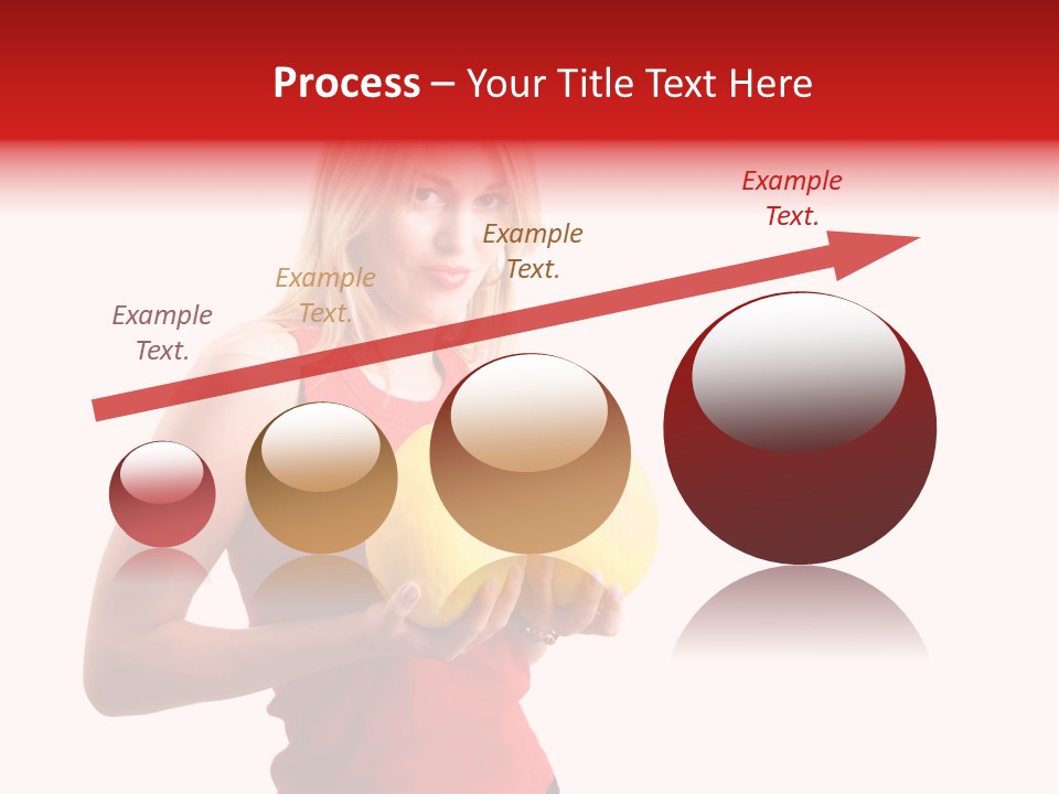 Honey Enlarge Woman PowerPoint Template