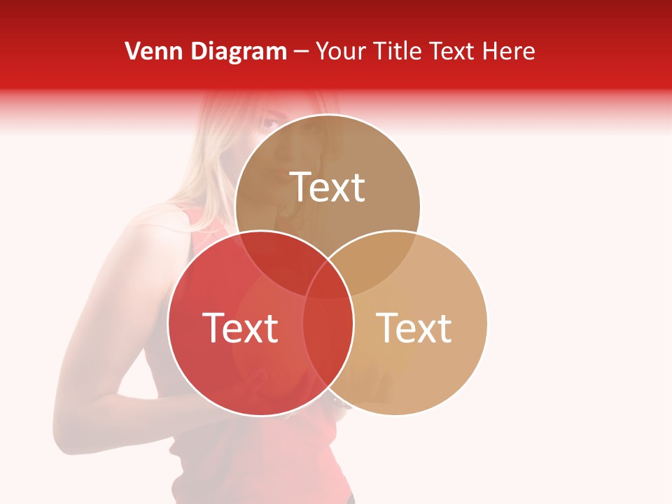 Honey Enlarge Woman PowerPoint Template