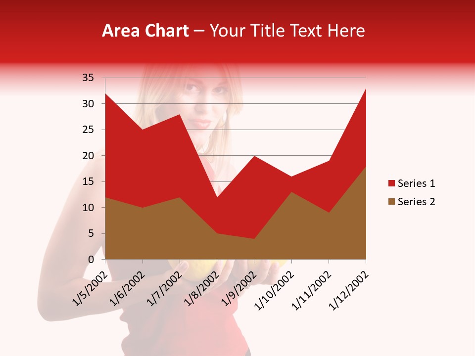 Honey Enlarge Woman PowerPoint Template
