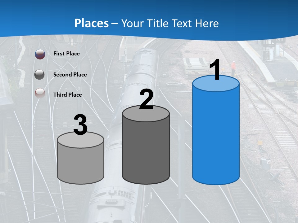 Railroad Transport Rail PowerPoint Template