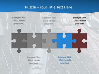 Railroad Transport Rail PowerPoint Template