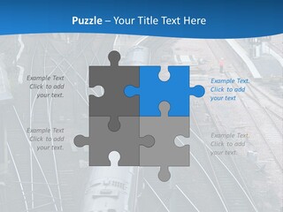 Railroad Transport Rail PowerPoint Template