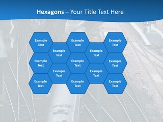 Railroad Transport Rail PowerPoint Template