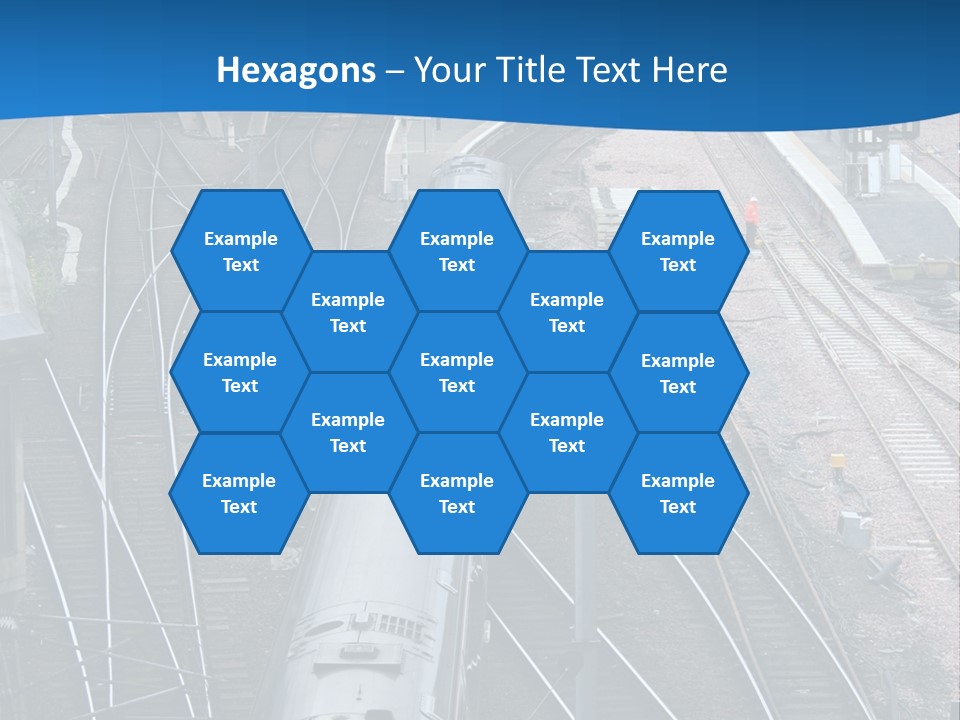 Railroad Transport Rail PowerPoint Template