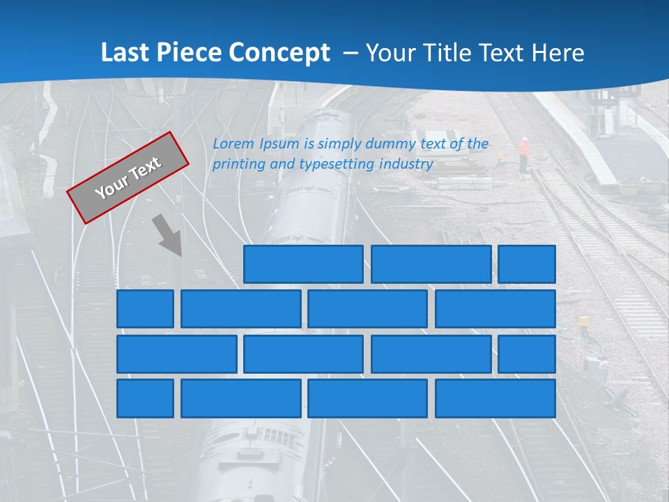 Railroad Transport Rail PowerPoint Template
