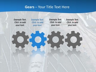 Railroad Transport Rail PowerPoint Template