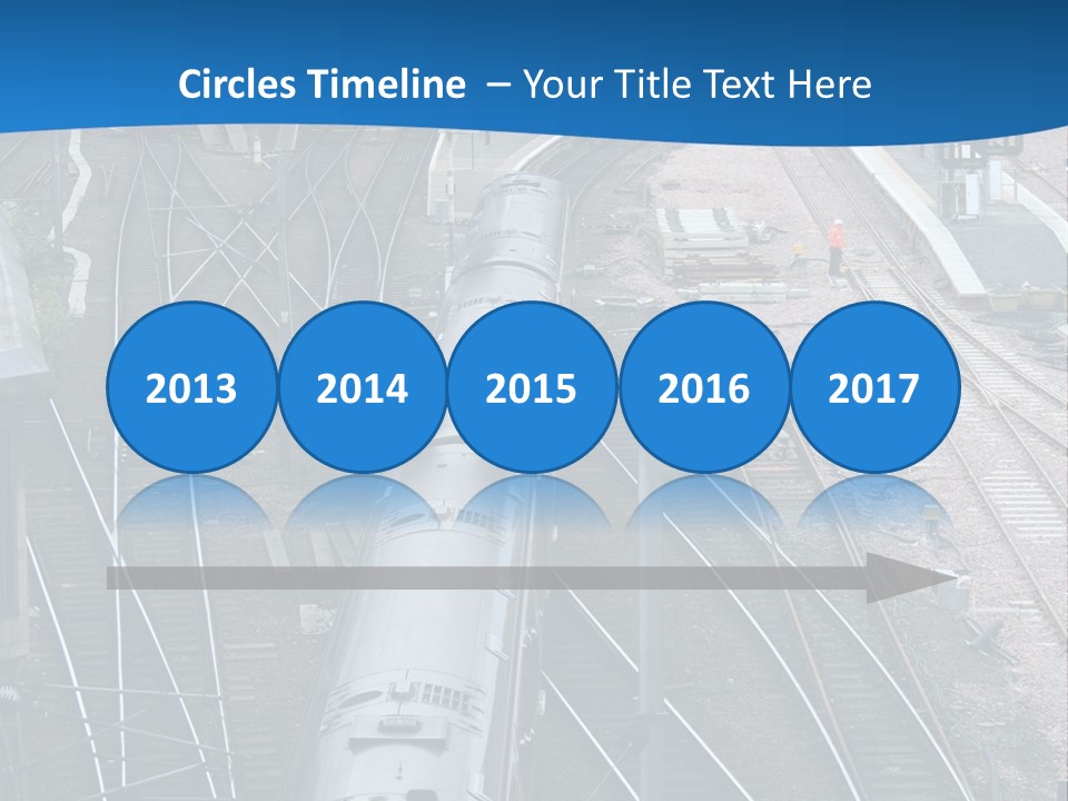 Railroad Transport Rail PowerPoint Template