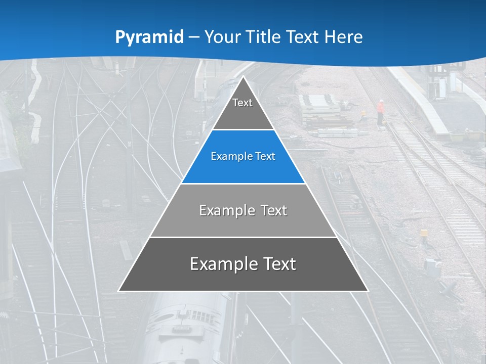 Railroad Transport Rail PowerPoint Template