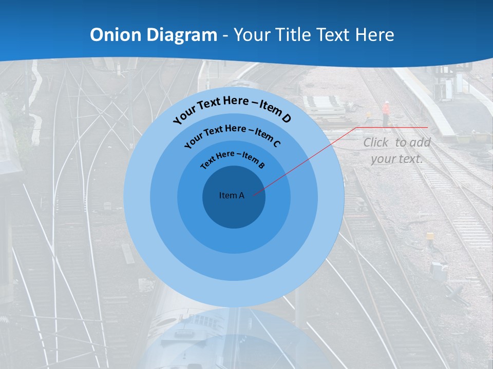 Railroad Transport Rail PowerPoint Template