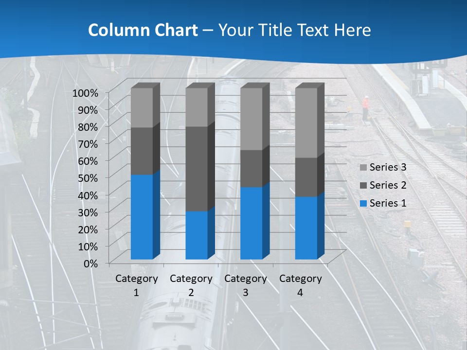 Railroad Transport Rail PowerPoint Template