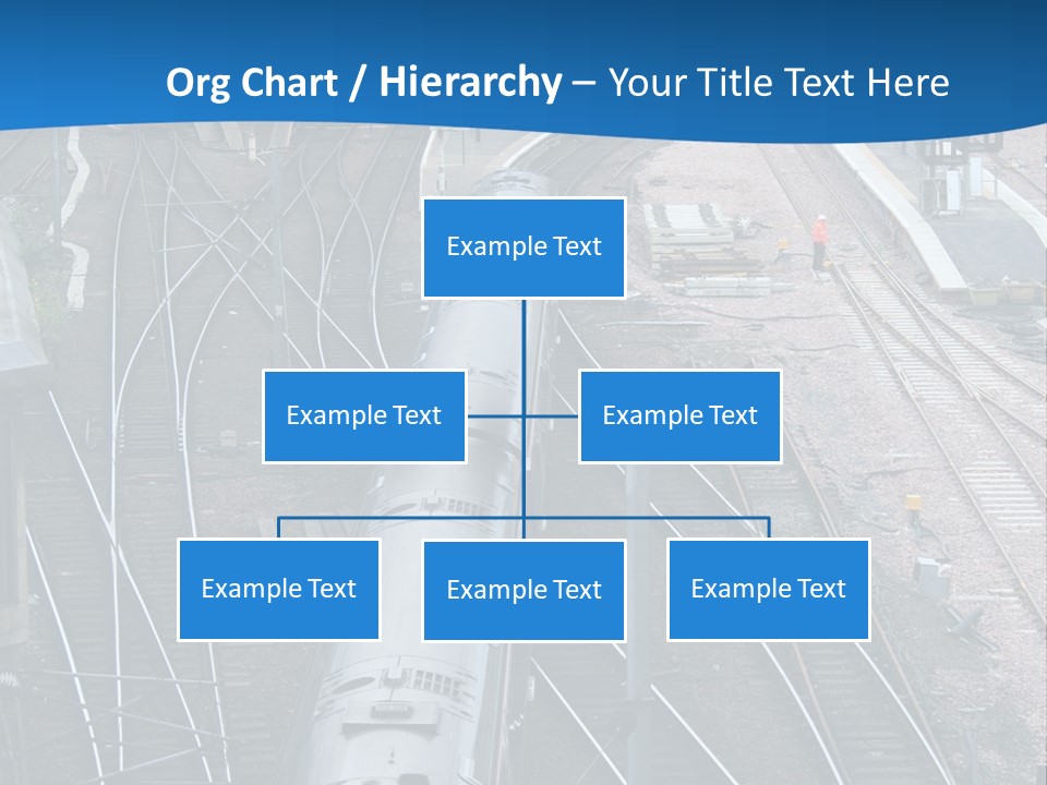 Railroad Transport Rail PowerPoint Template