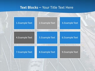 Railroad Transport Rail PowerPoint Template