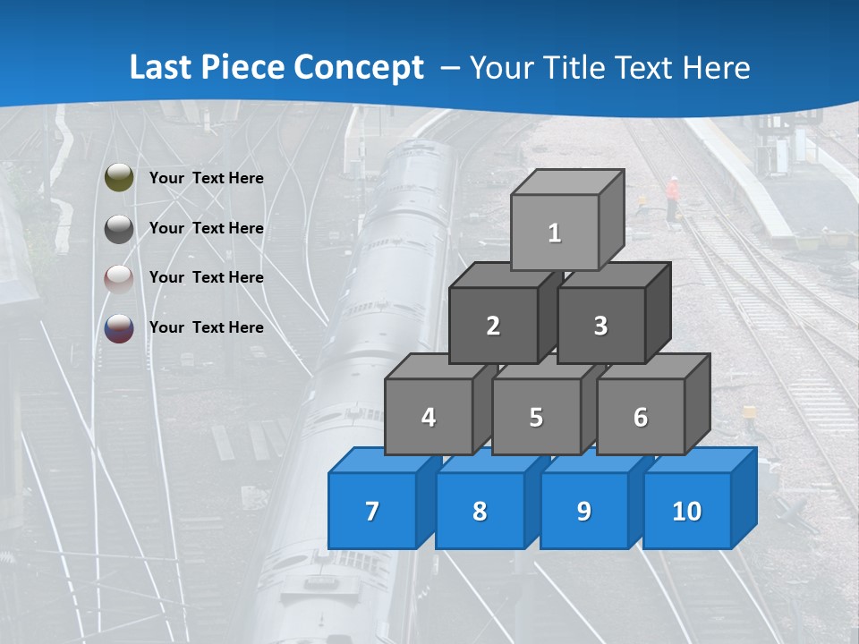 Railroad Transport Rail PowerPoint Template