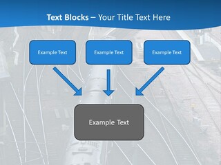 Railroad Transport Rail PowerPoint Template