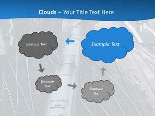 Railroad Transport Rail PowerPoint Template