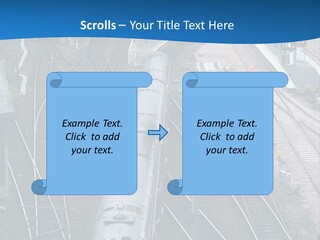 Railroad Transport Rail PowerPoint Template
