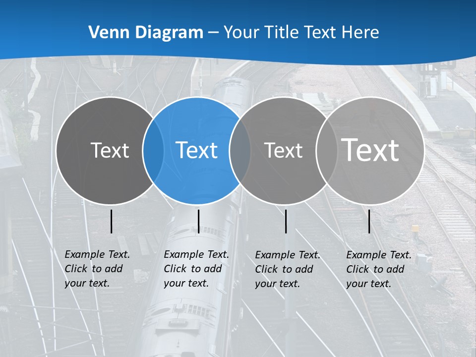 Railroad Transport Rail PowerPoint Template