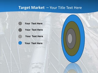 Railroad Transport Rail PowerPoint Template