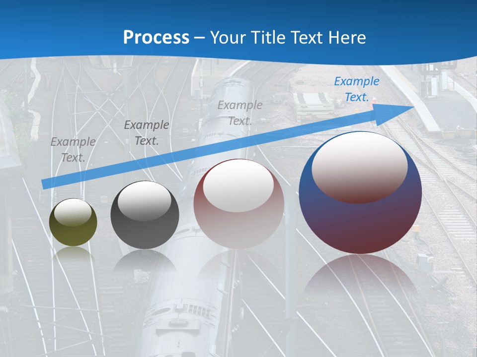 Railroad Transport Rail PowerPoint Template