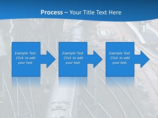 Railroad Transport Rail PowerPoint Template