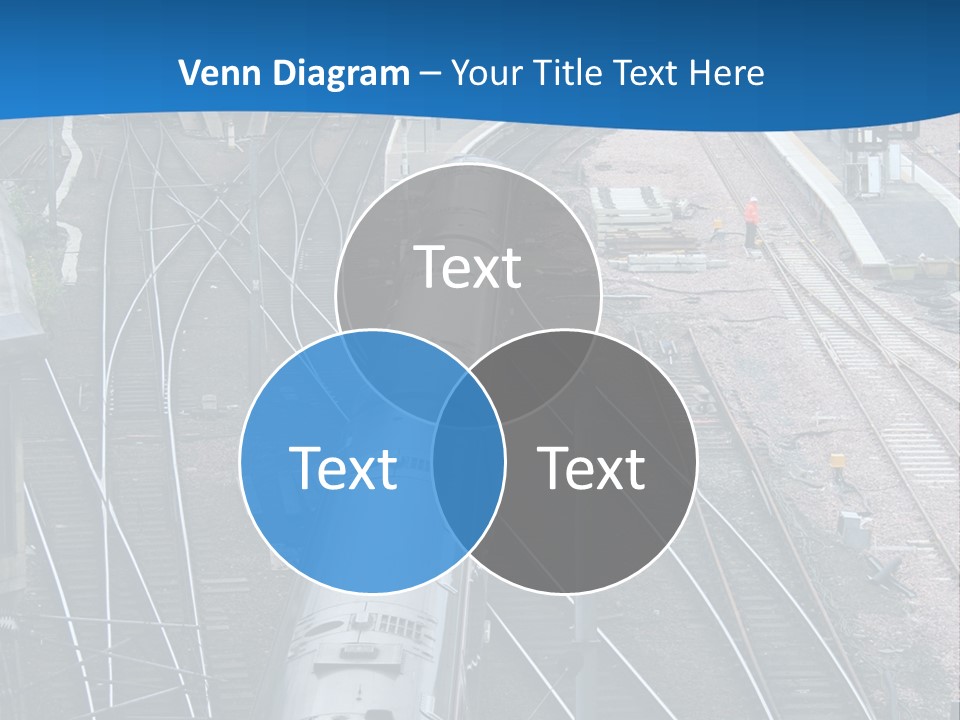 Railroad Transport Rail PowerPoint Template