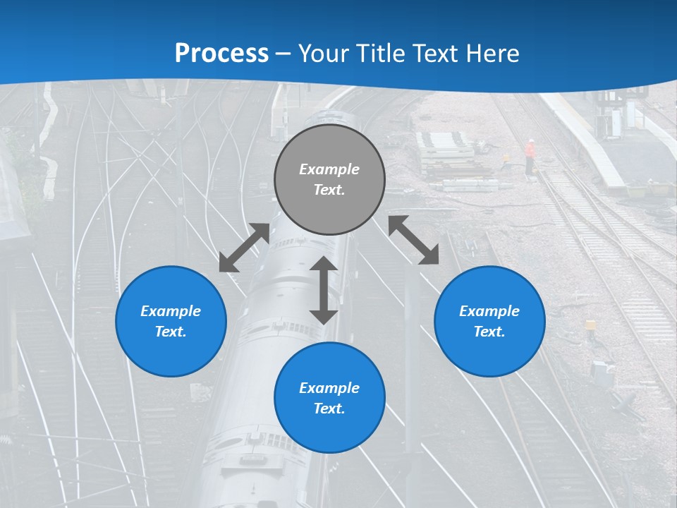 Railroad Transport Rail PowerPoint Template