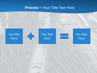 Railroad Transport Rail PowerPoint Template