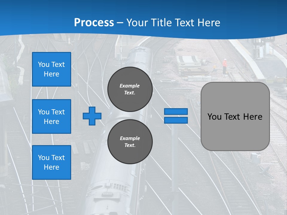 Railroad Transport Rail PowerPoint Template