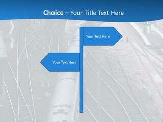 Railroad Transport Rail PowerPoint Template