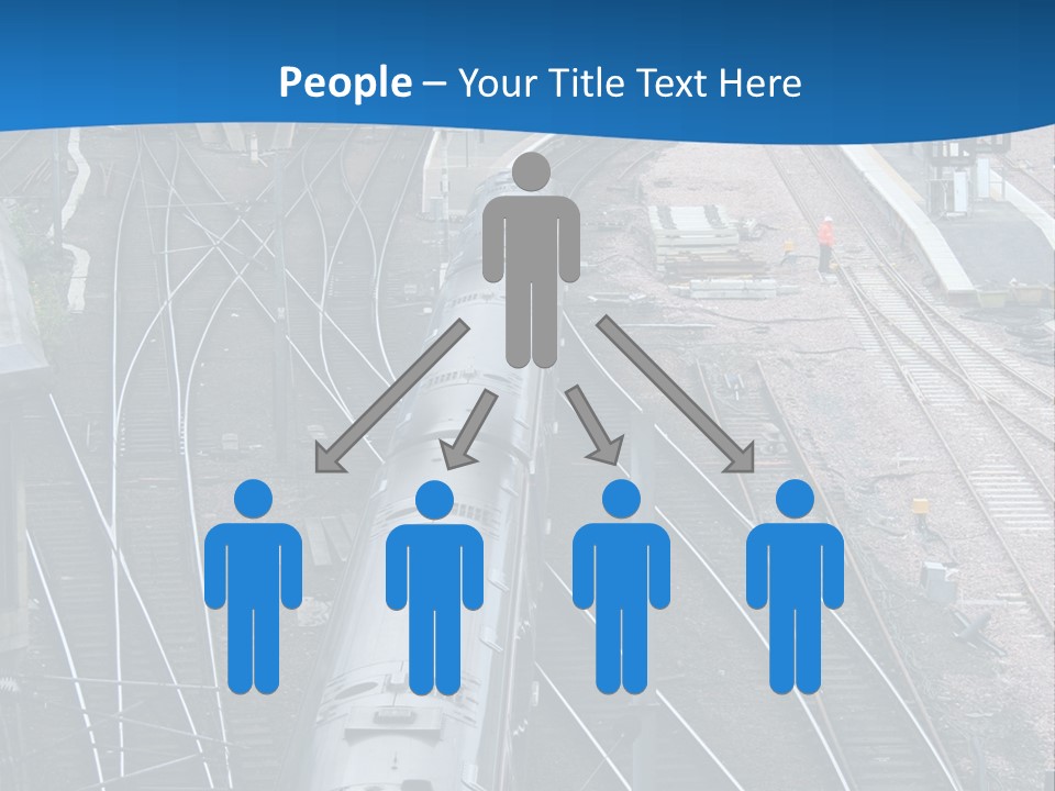 Railroad Transport Rail PowerPoint Template