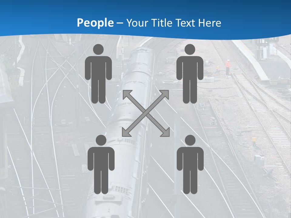 Railroad Transport Rail PowerPoint Template
