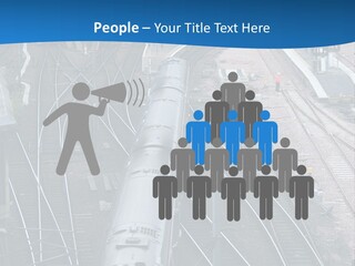 Railroad Transport Rail PowerPoint Template