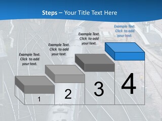 Railroad Transport Rail PowerPoint Template