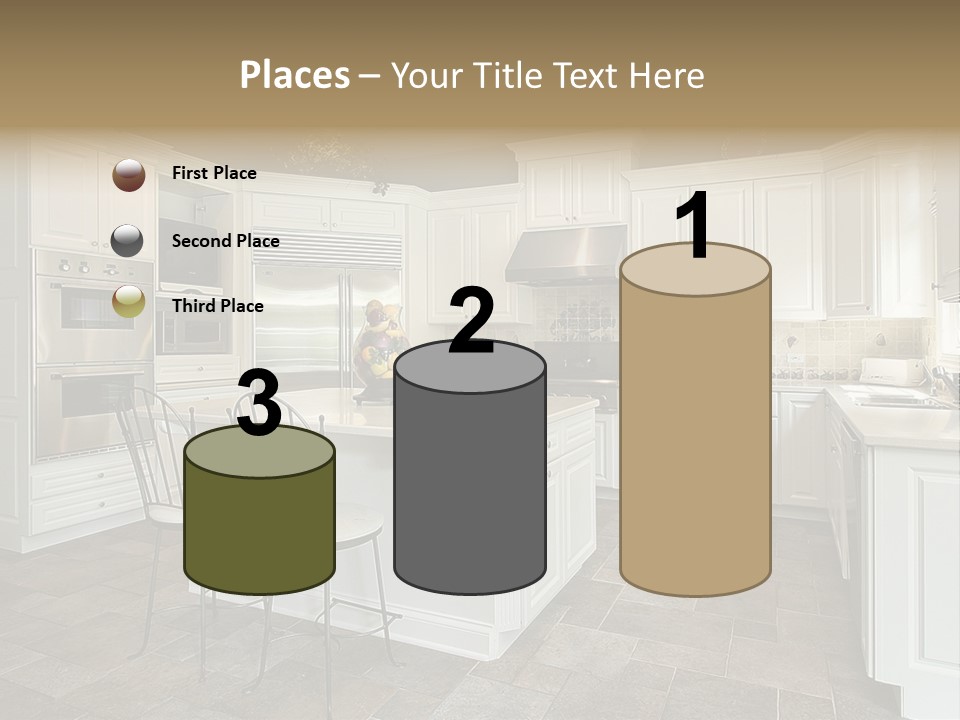Home Residential Cabinet PowerPoint Template