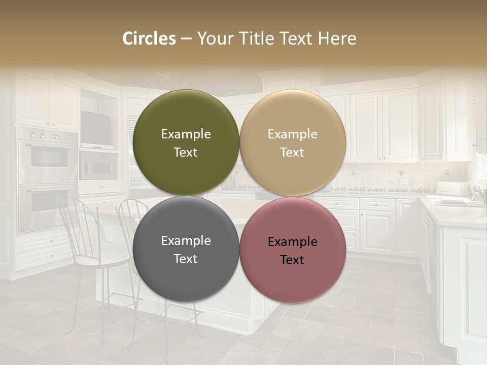 Home Residential Cabinet PowerPoint Template