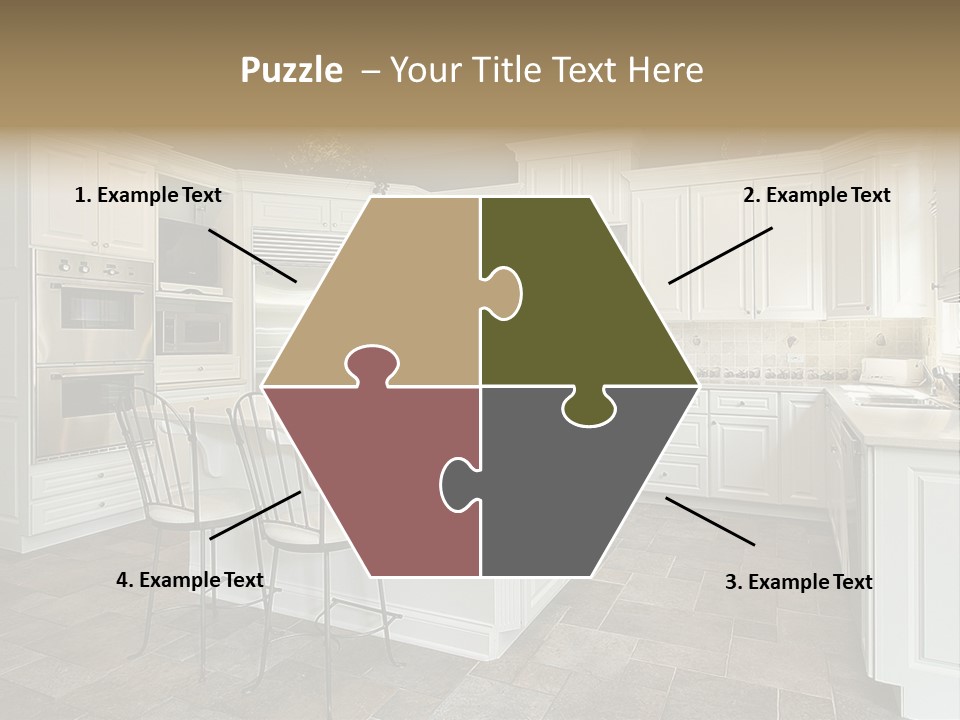 Home Residential Cabinet PowerPoint Template