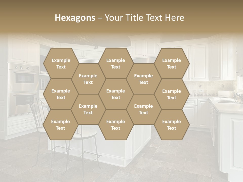 Home Residential Cabinet PowerPoint Template