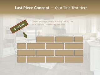 Home Residential Cabinet PowerPoint Template