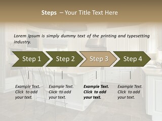 Home Residential Cabinet PowerPoint Template