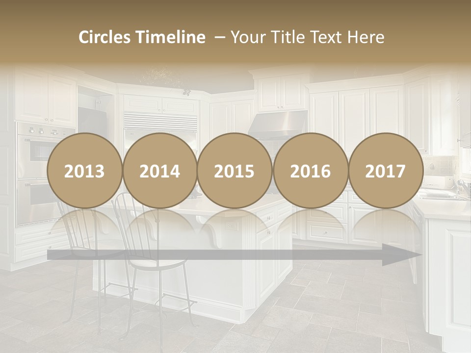 Home Residential Cabinet PowerPoint Template