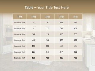 Home Residential Cabinet PowerPoint Template