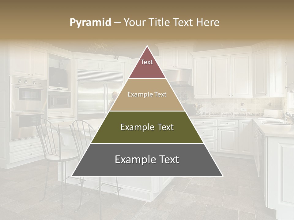 Home Residential Cabinet PowerPoint Template