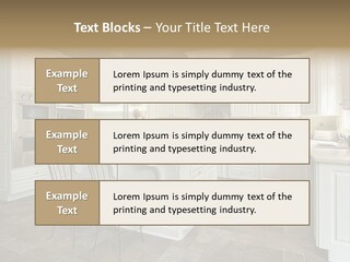 Home Residential Cabinet PowerPoint Template
