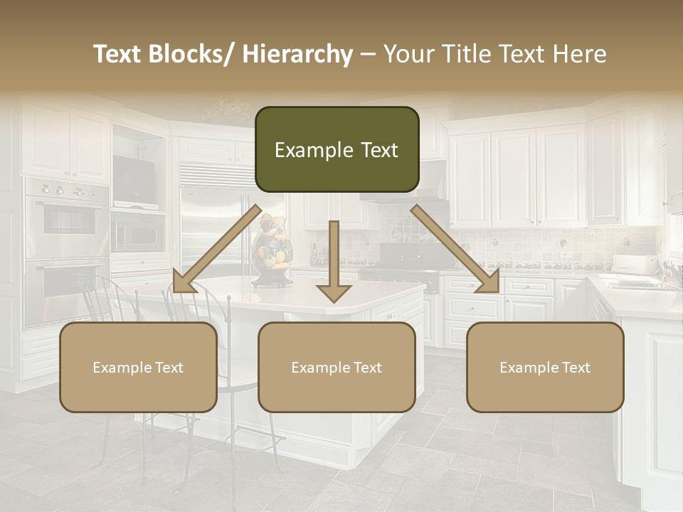 Home Residential Cabinet PowerPoint Template